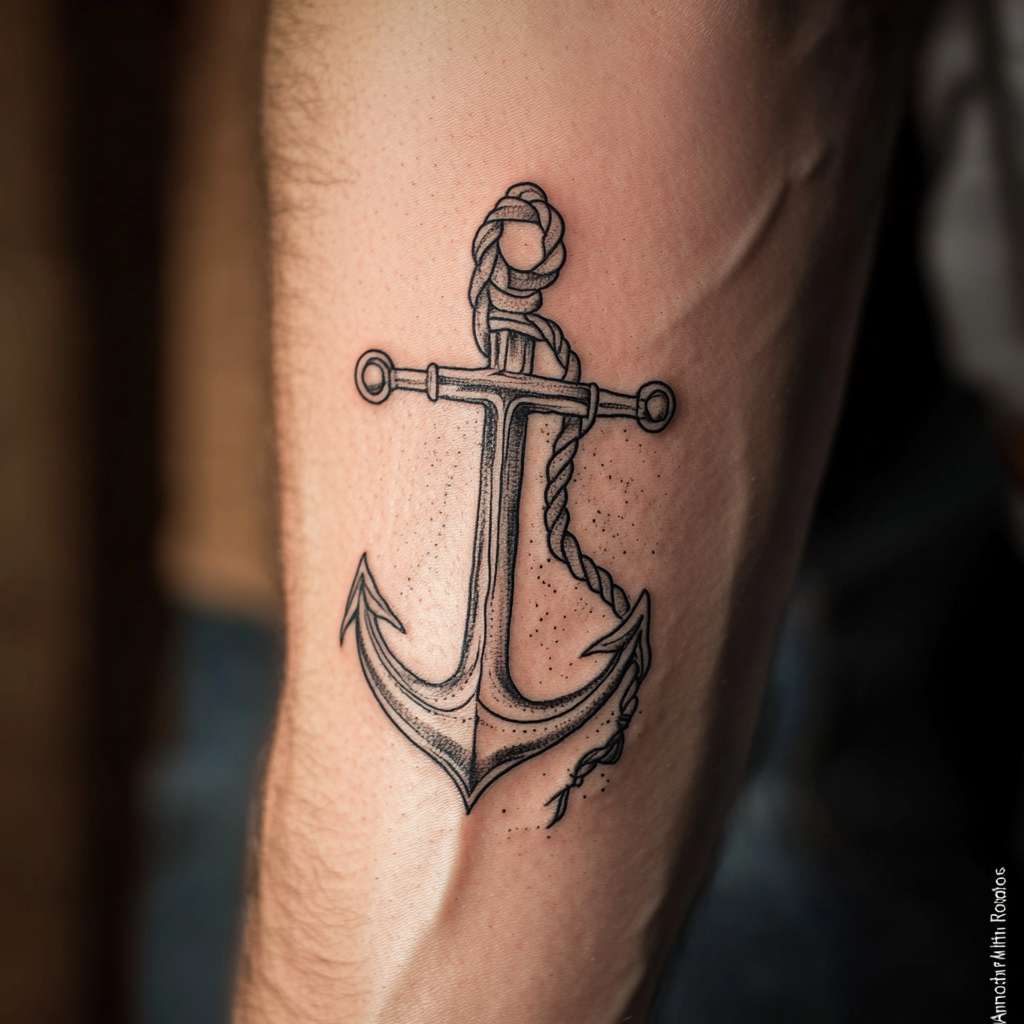 Anchor with Rope
