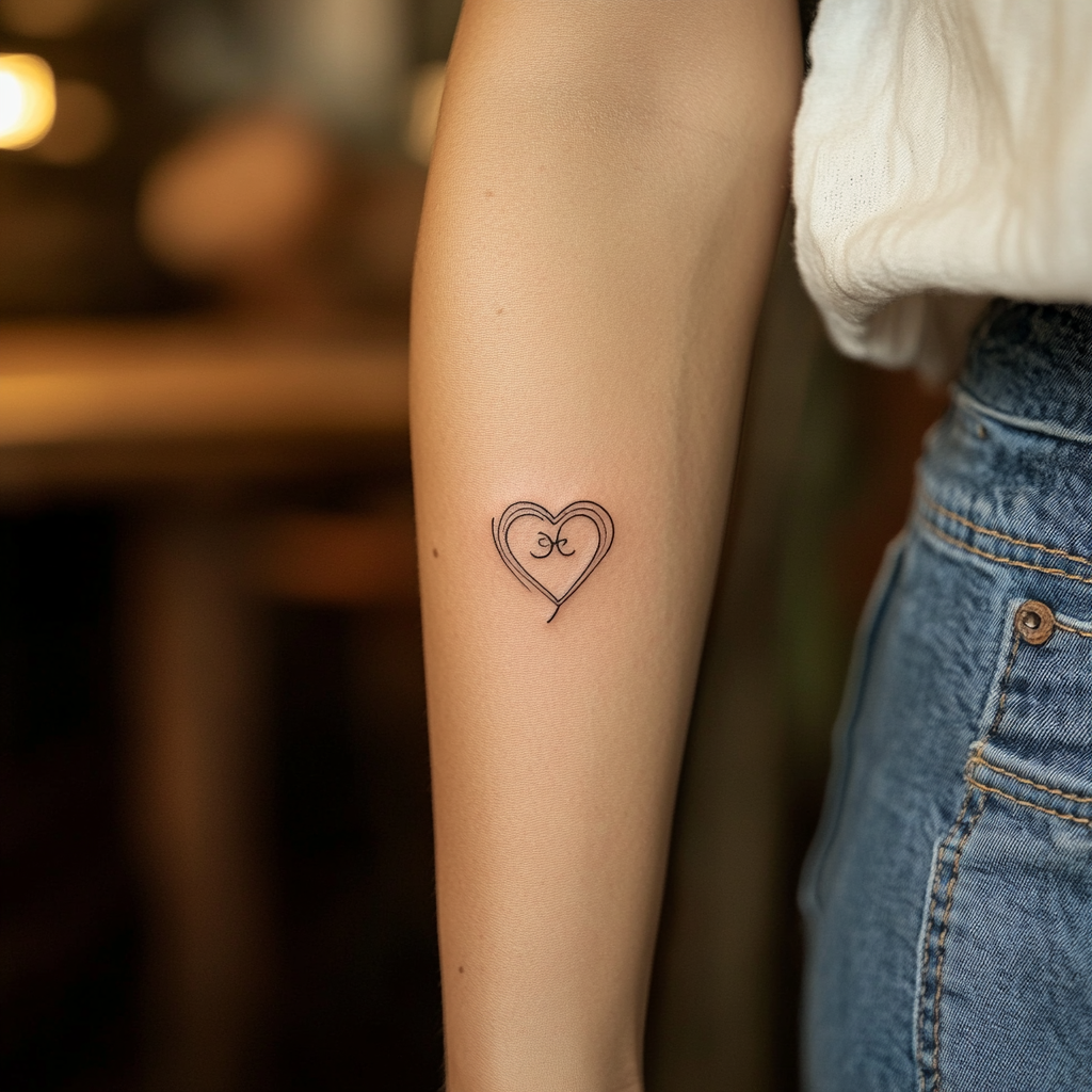a close up of a tattoo on a woman's arm