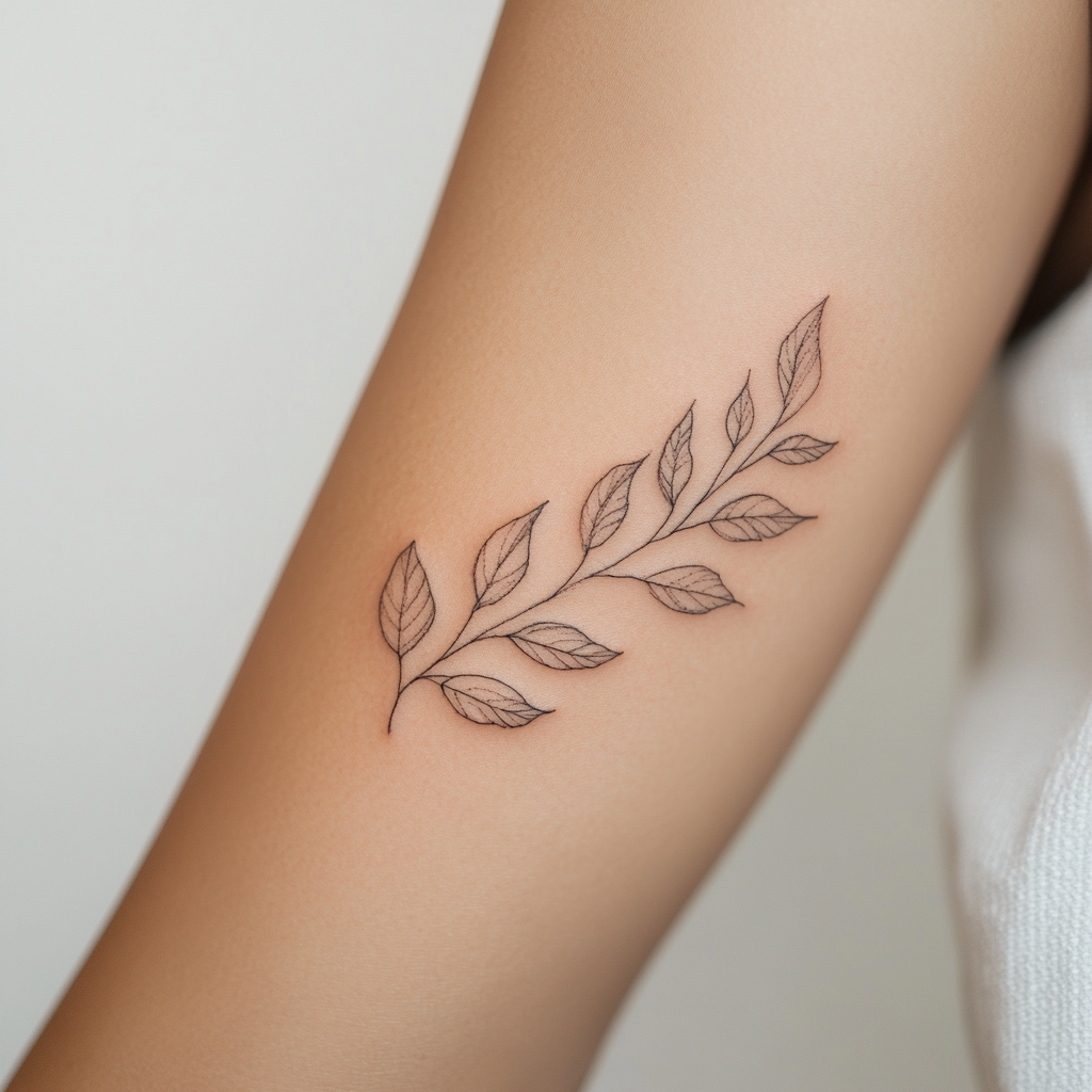 a close up of a tattoo on a person's arm