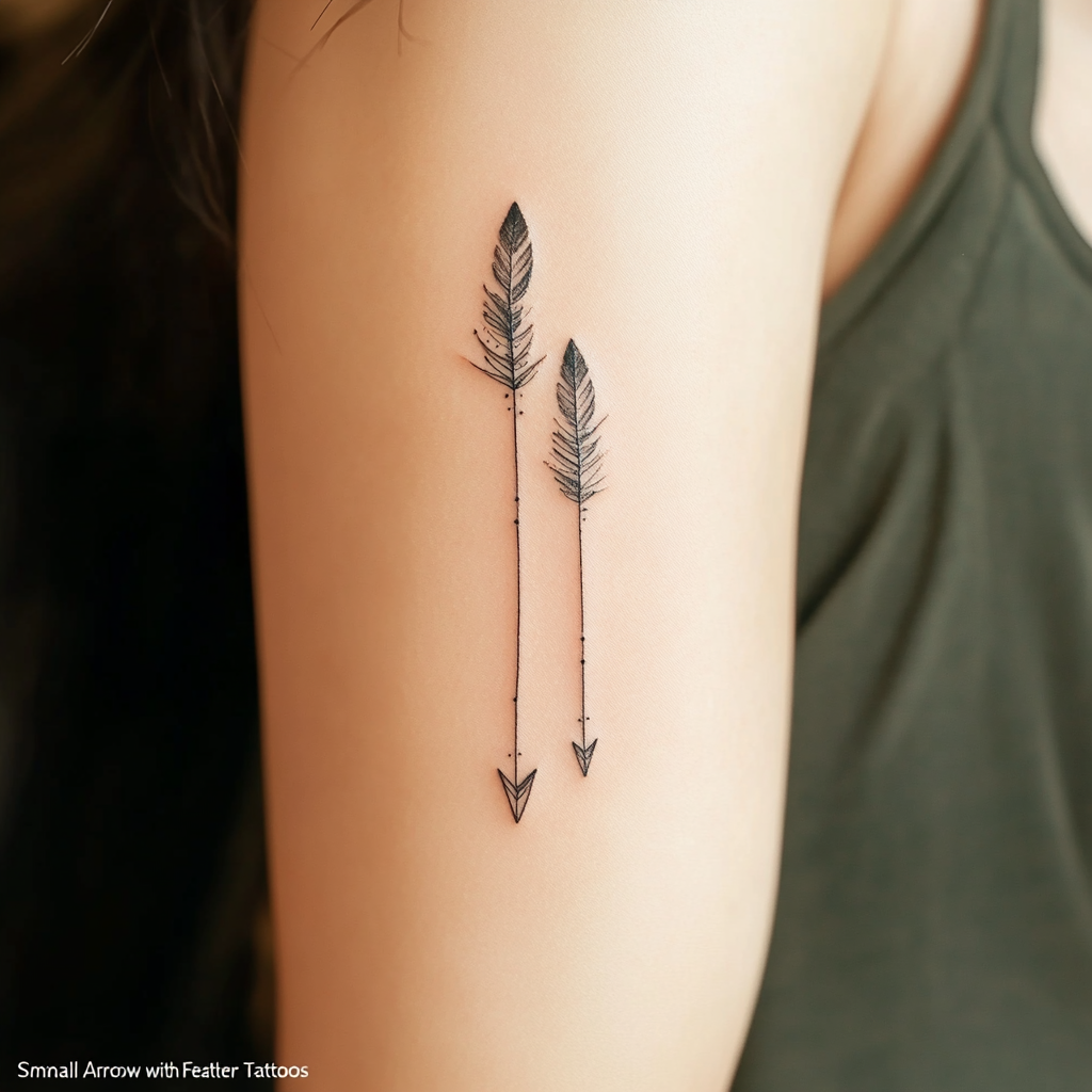 Arrow with Feather