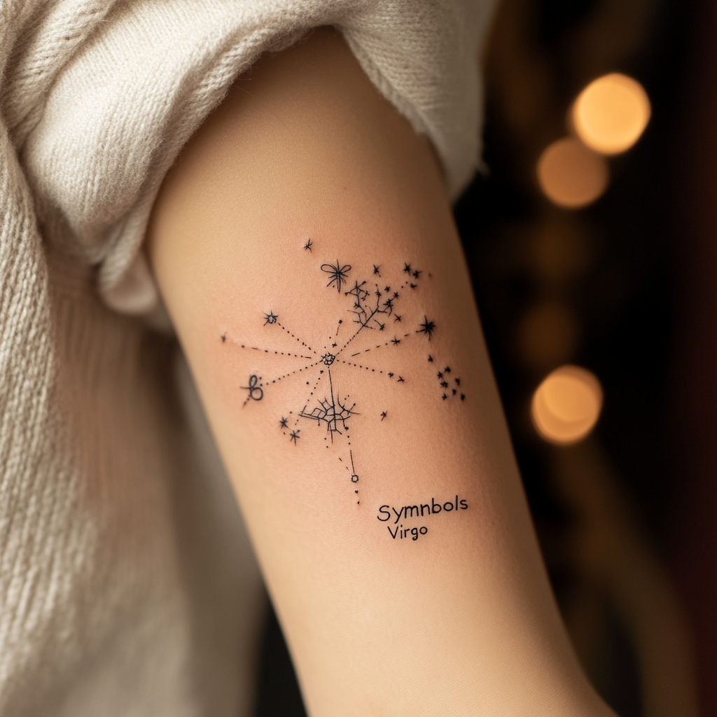 a tattoo on a person's arm
