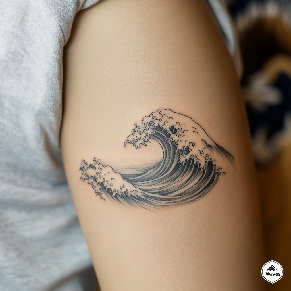 a tattoo on a person's arm