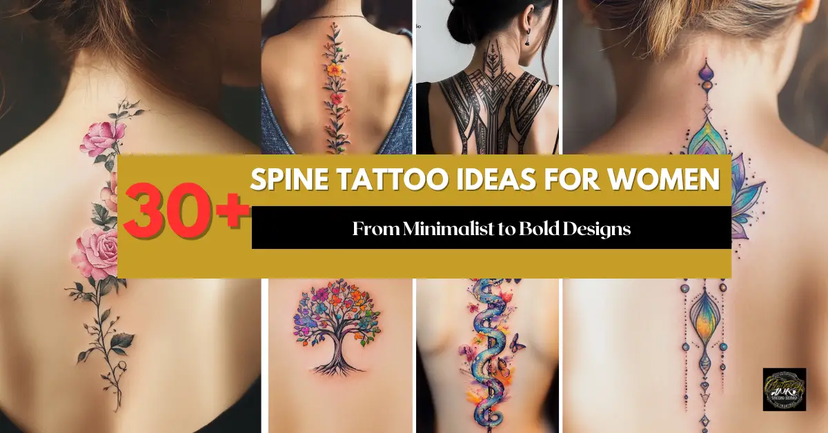 spine tattoos for women ideas