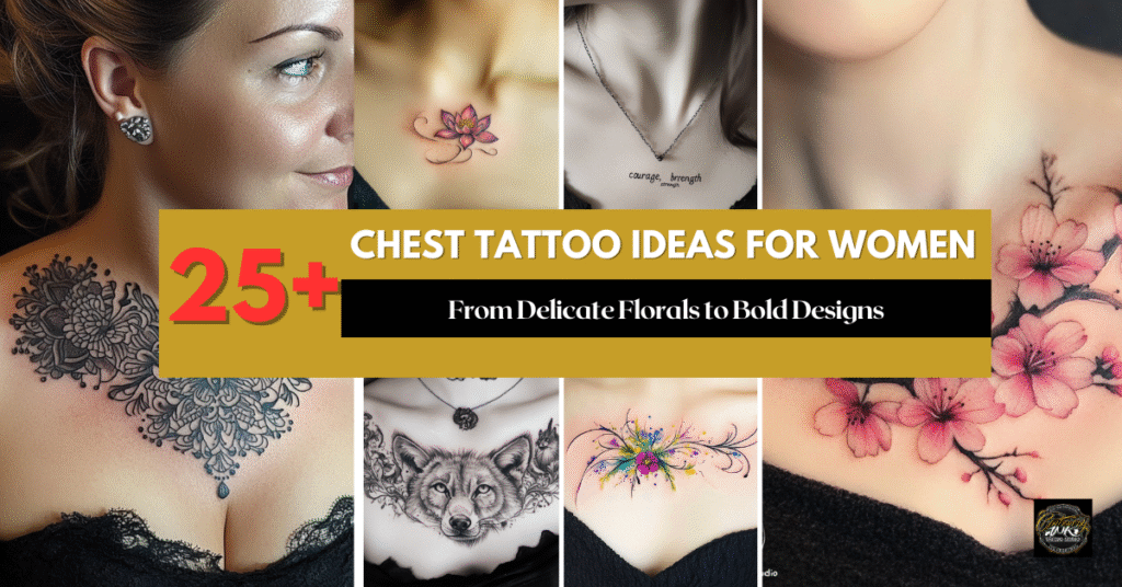 chest tattoo female