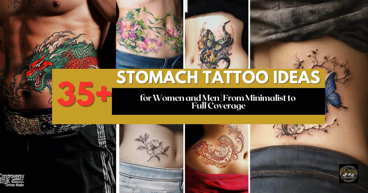 stomach tattoos ideas