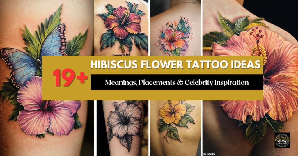 hibiscus flower tattoos