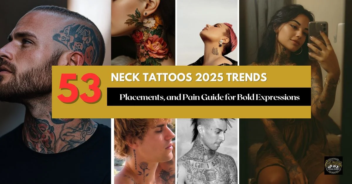 Neck Tattoos 2025 TRENDS