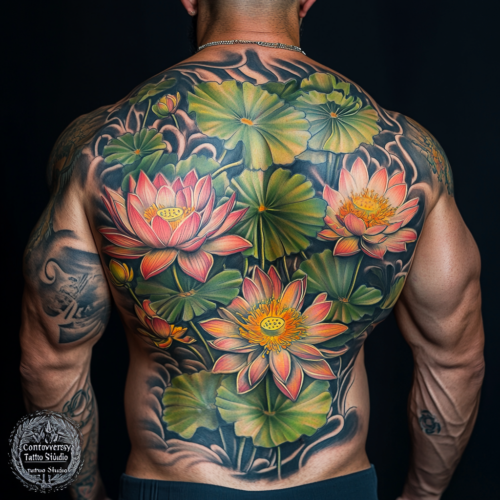Lotus Flowers Tattoos