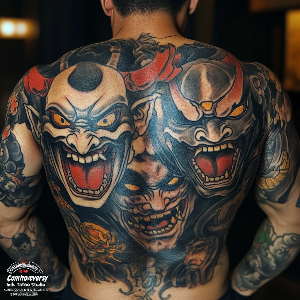 Oni masks Tattoos