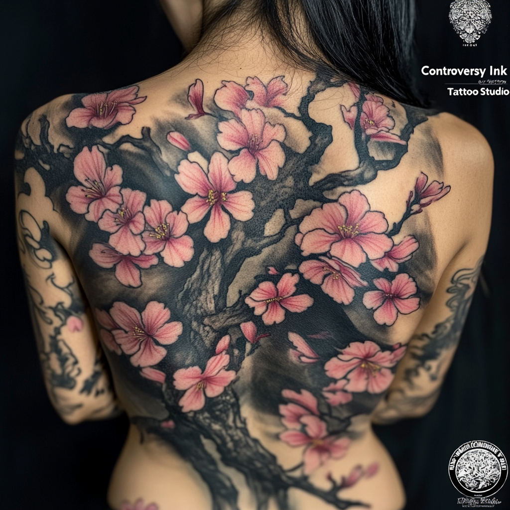 Cherry Blossoms Tattoos