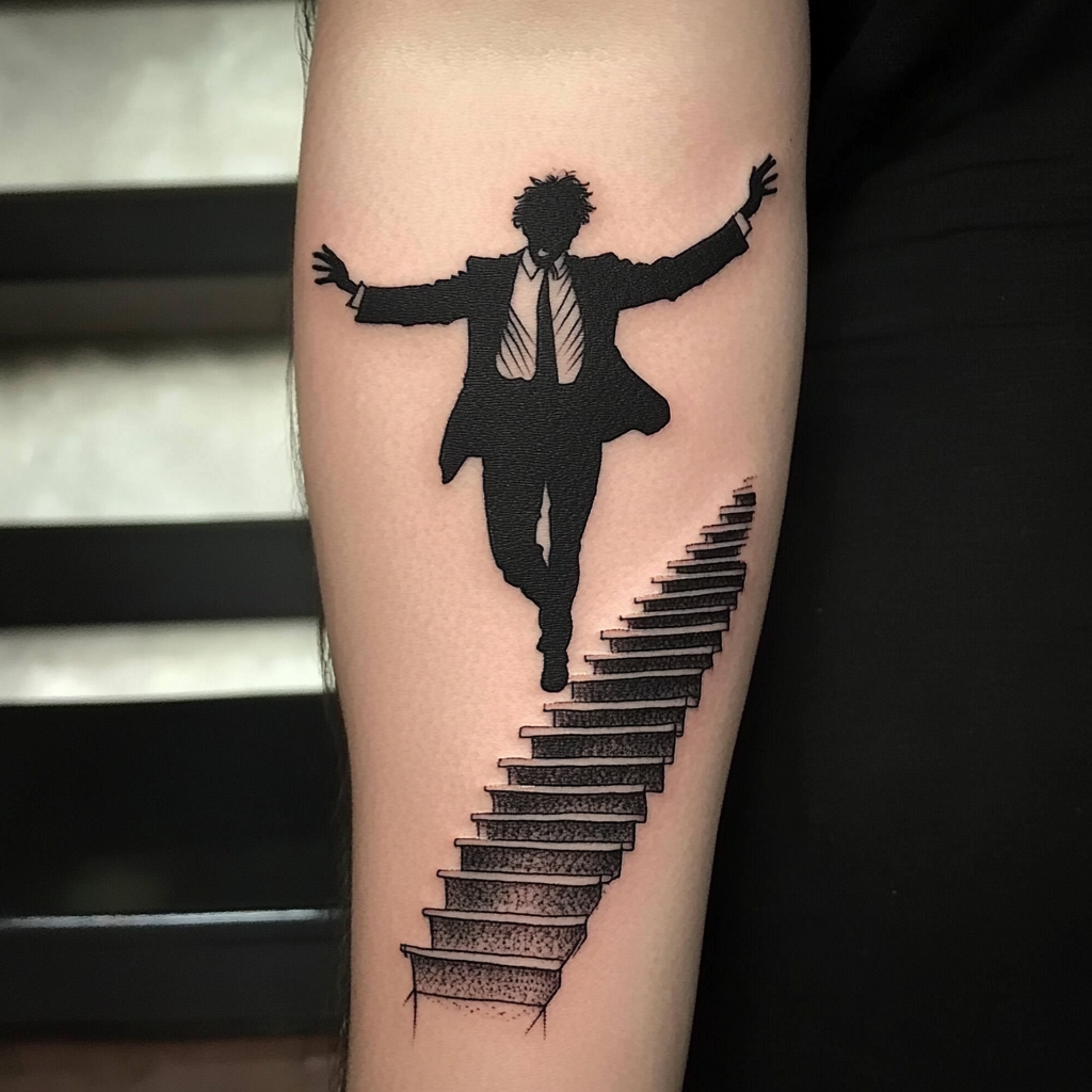 Stair Dance Silhouette Designs