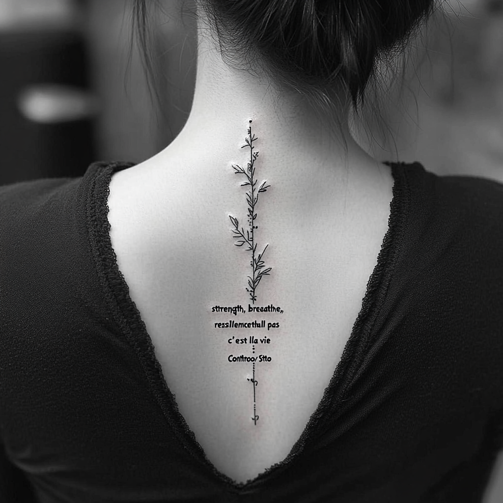 Delicate Script and Quotes