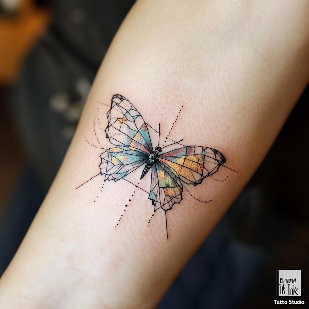 Polygon Butterfly Patterns