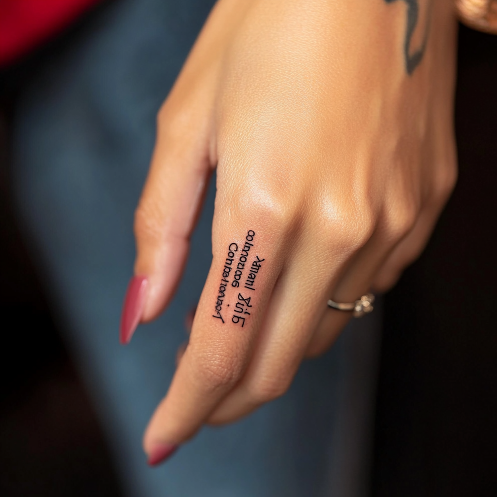 Inner Finger Placements