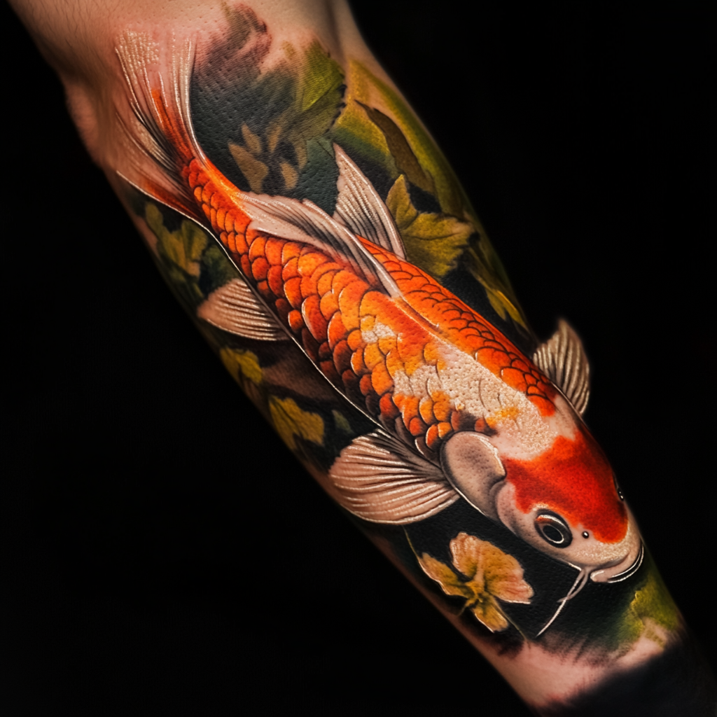 Koi Fish Tatoos