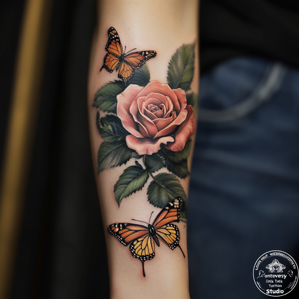Rose and Butterfly Pairings