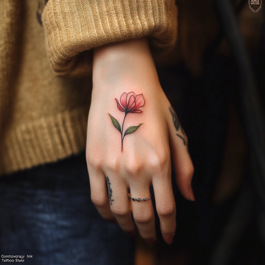 Minimalist Flower Patterns