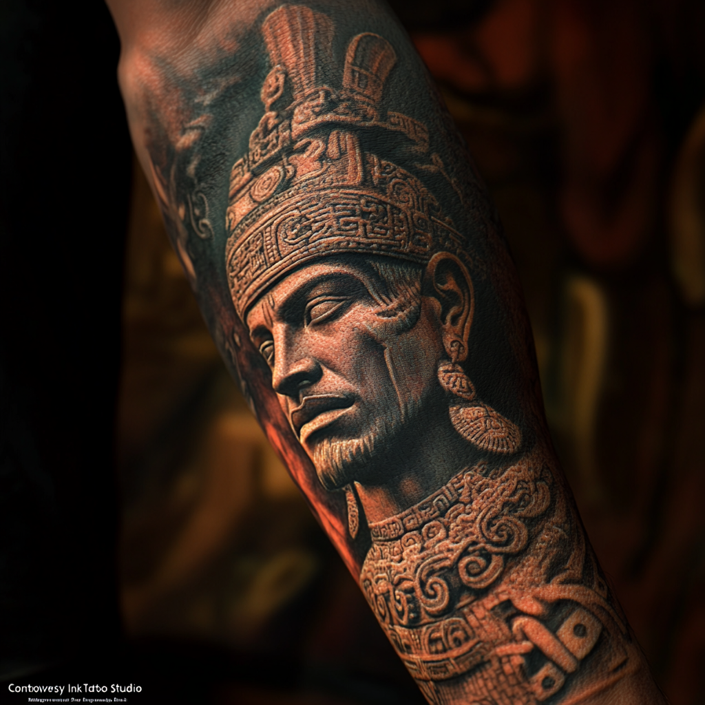 Tatoos ancient culture of Polynesia