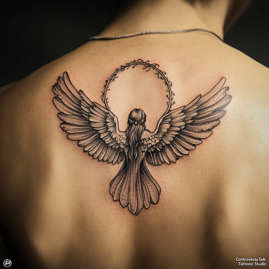 Angel Wings And Halos