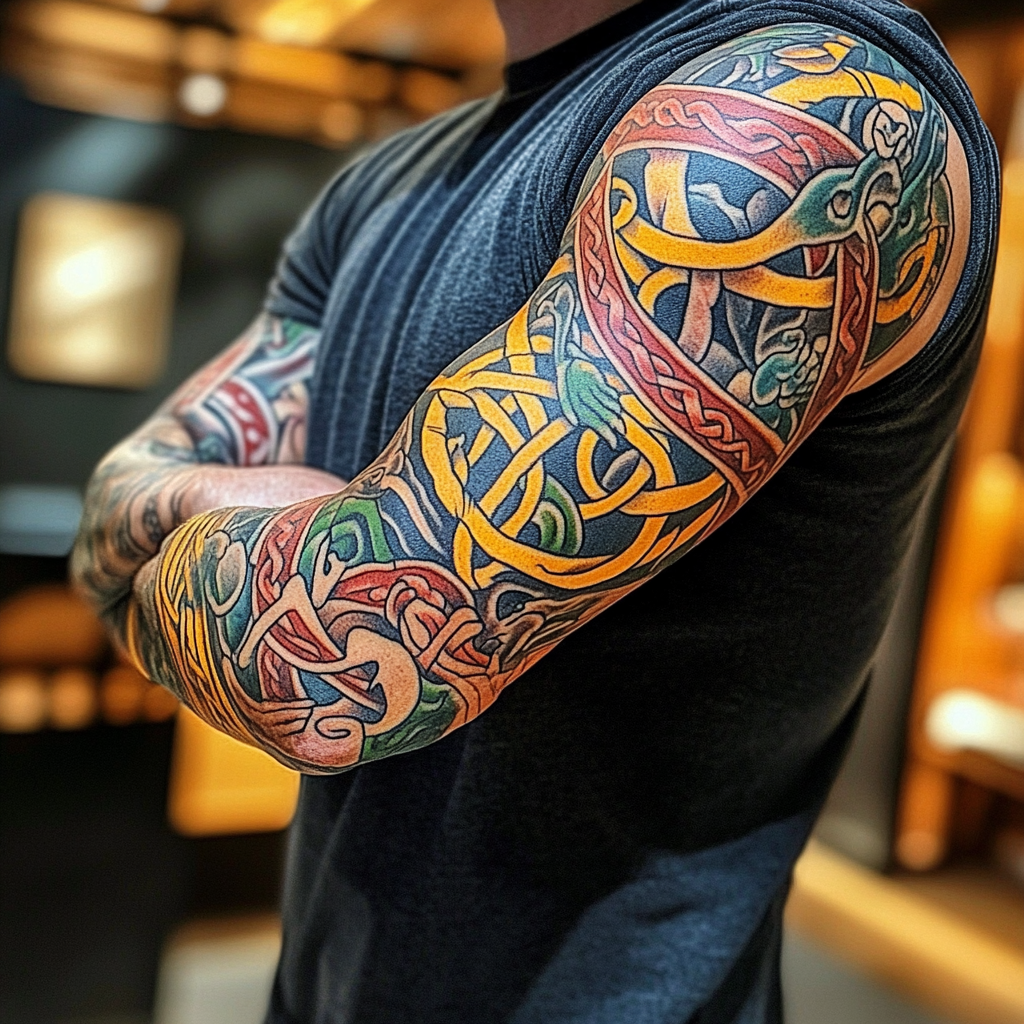 Celtic sleeve tattoos