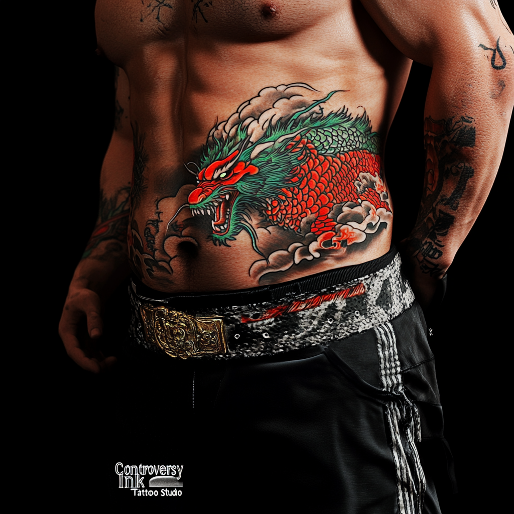 Cultural stomach tattoos