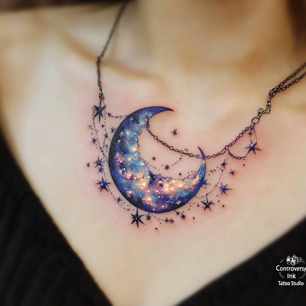 Galaxy-inspired chest