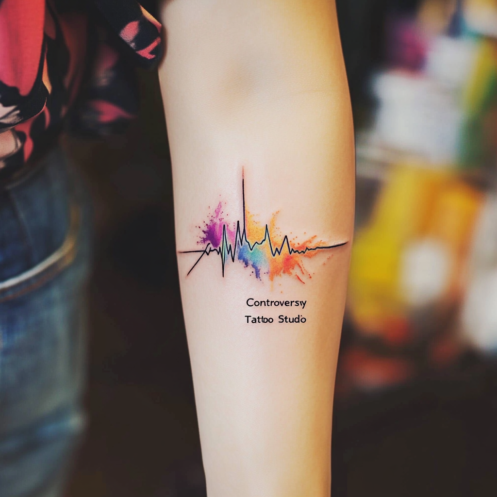 Heartbeat Line Designs