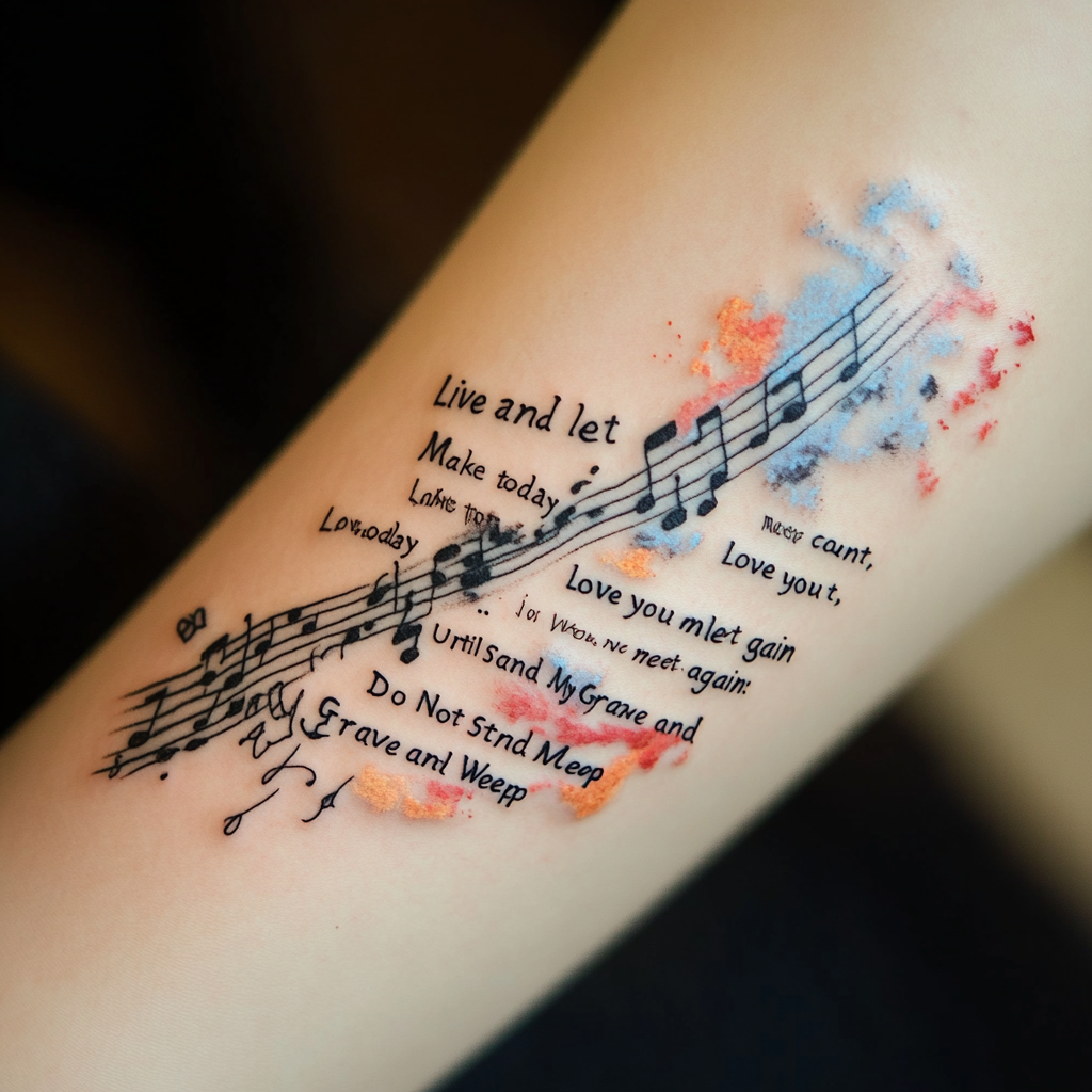 Literary Quotes And Song Lyrics