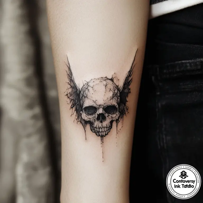 22+ Stunning Goth Tattoos That Embrace the Beauty in Darkness ...
