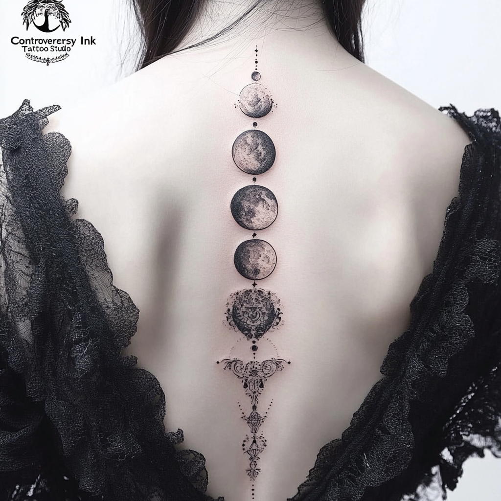 Moon and Stars Celestial Motifs