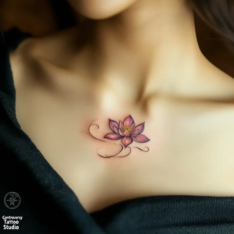 25+ Stunning Chest Tattoo Ideas for Women: From Delicate Florals to ...