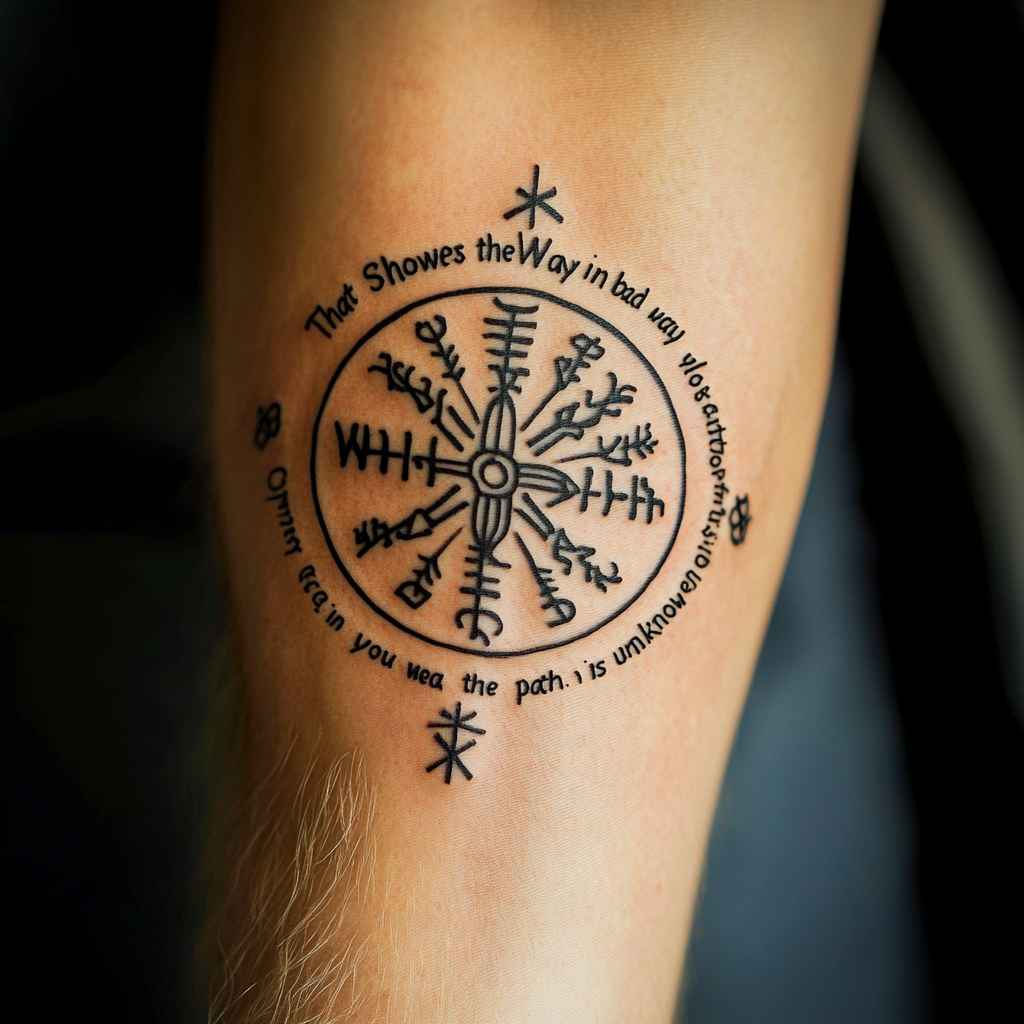 Vegvísir: The Viking Compass
