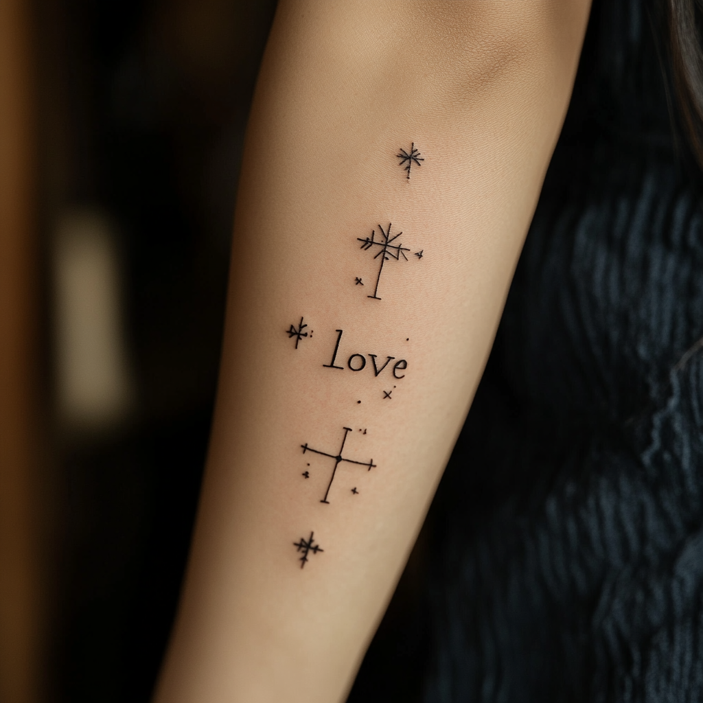 Love tattoos