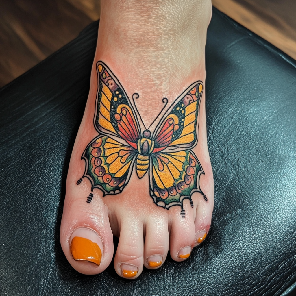 Ankle and Foot Butterfly Trails