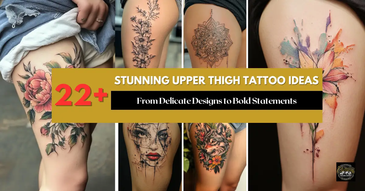 Upper Thigh Tattoo