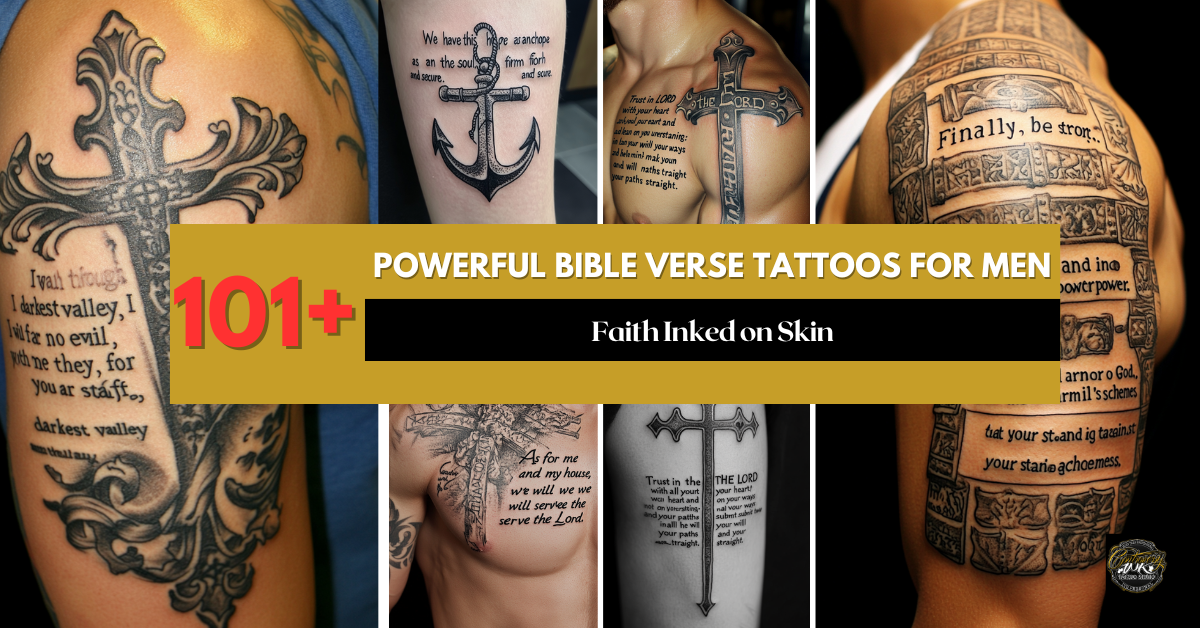 Bible Verse Tattoos for Men
