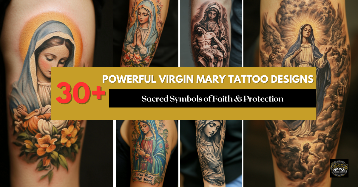 Virgin Mary Tattoo