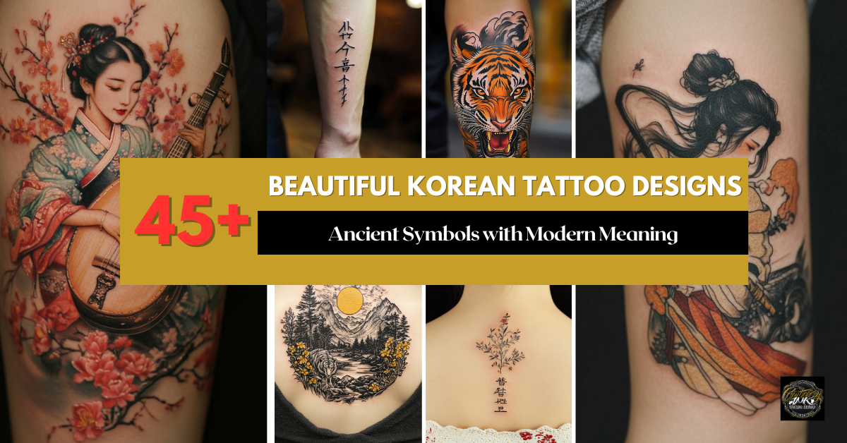 Beautiful Korean Tattoo Designs