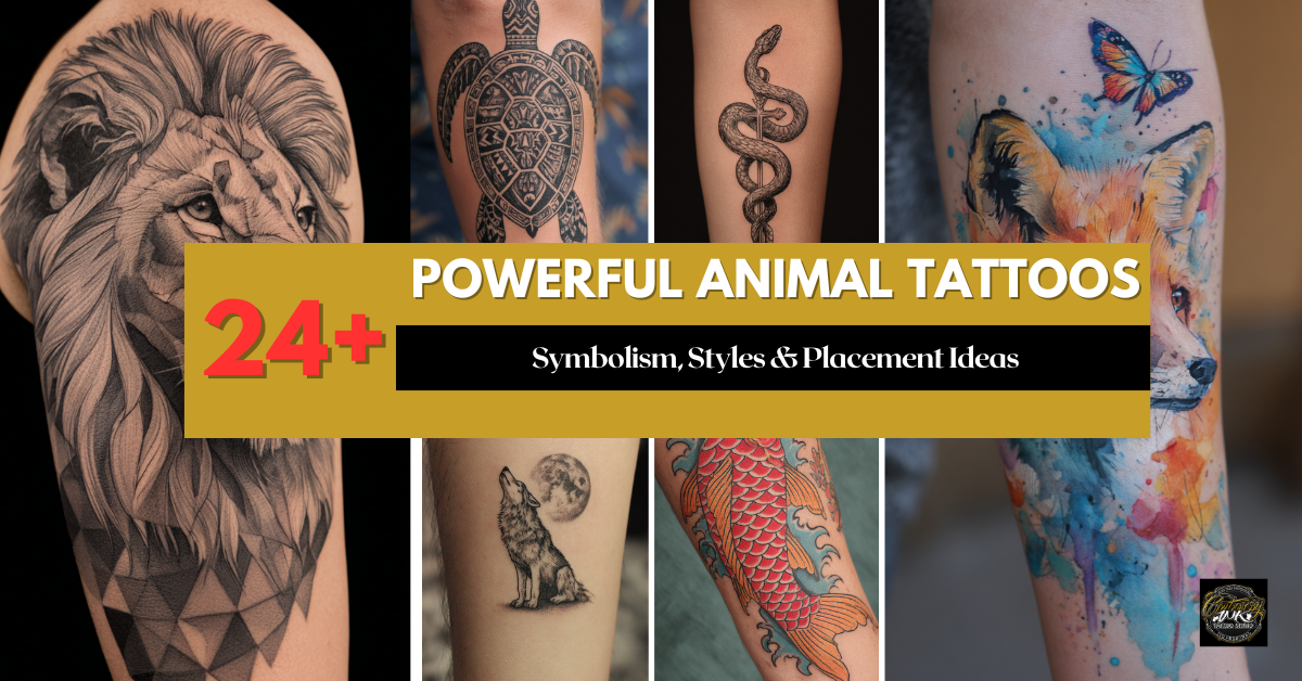 Powerful Animal Tattoos
