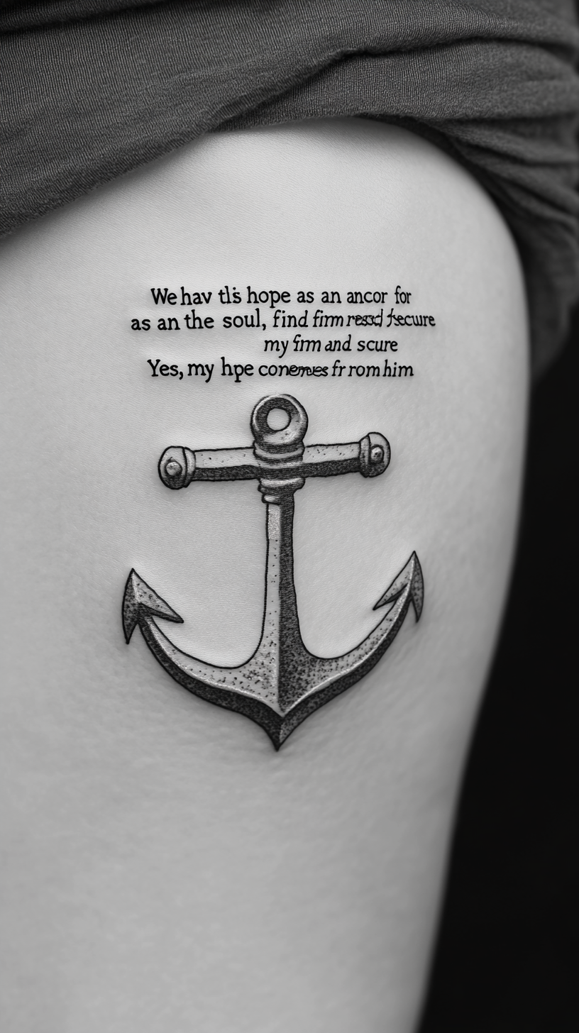 Anchor Symbols with Hope Verses