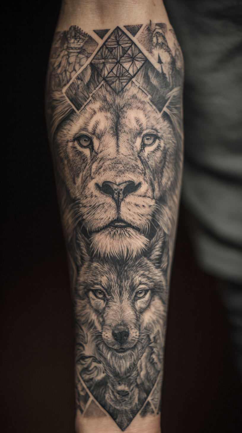 Lions: Strength and Leadership