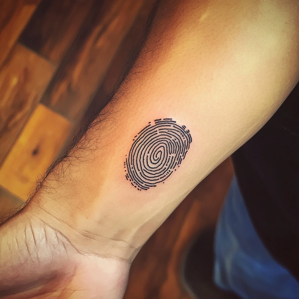 Fingerprint and Handprint Tattoos: Preserving Their Touch Forever