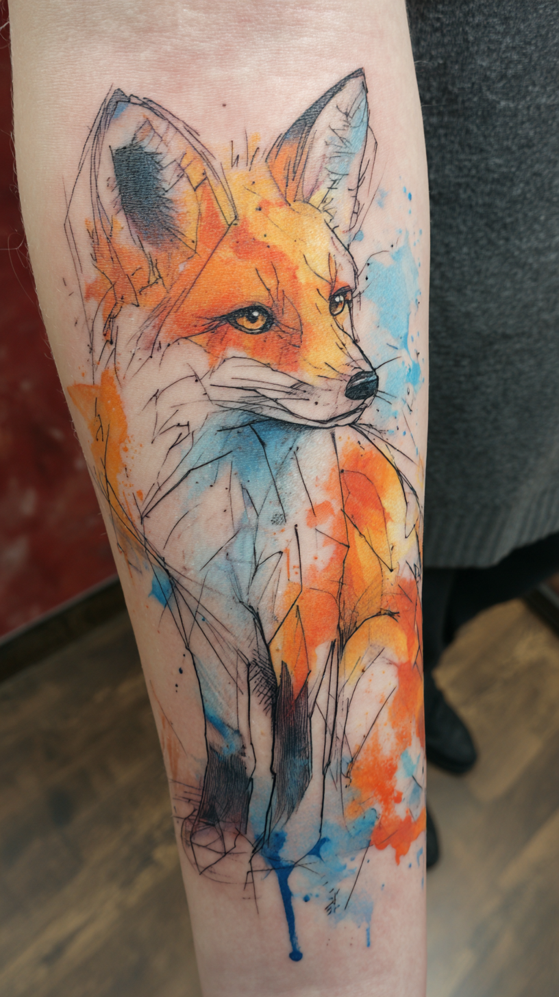Fox Tattoos: Intelligence and Adaptability