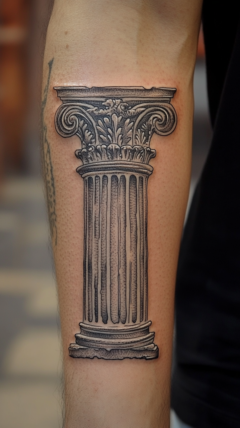 Greek Columns and Architecture