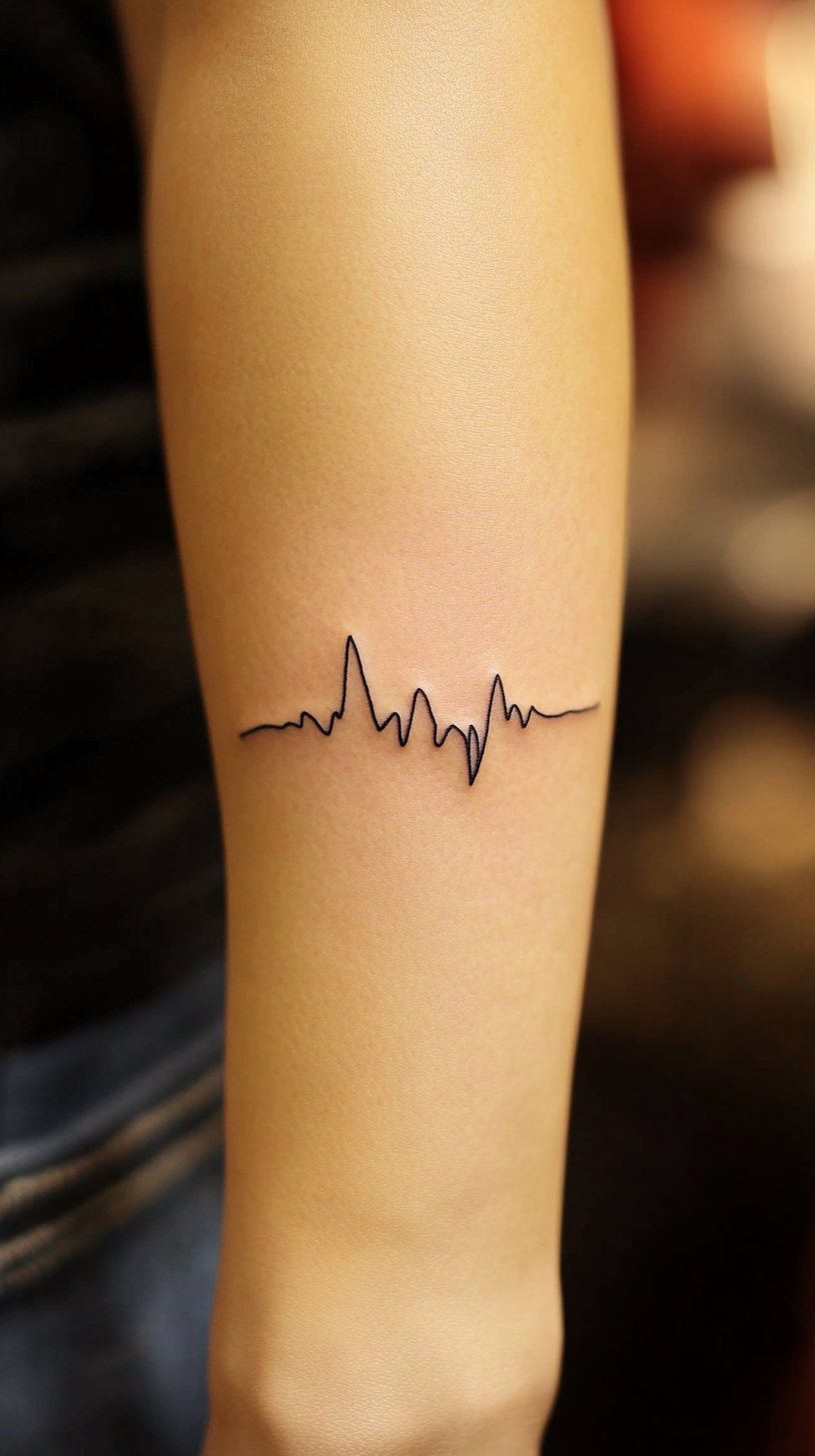 Heartbeat and DNA Tattoos
