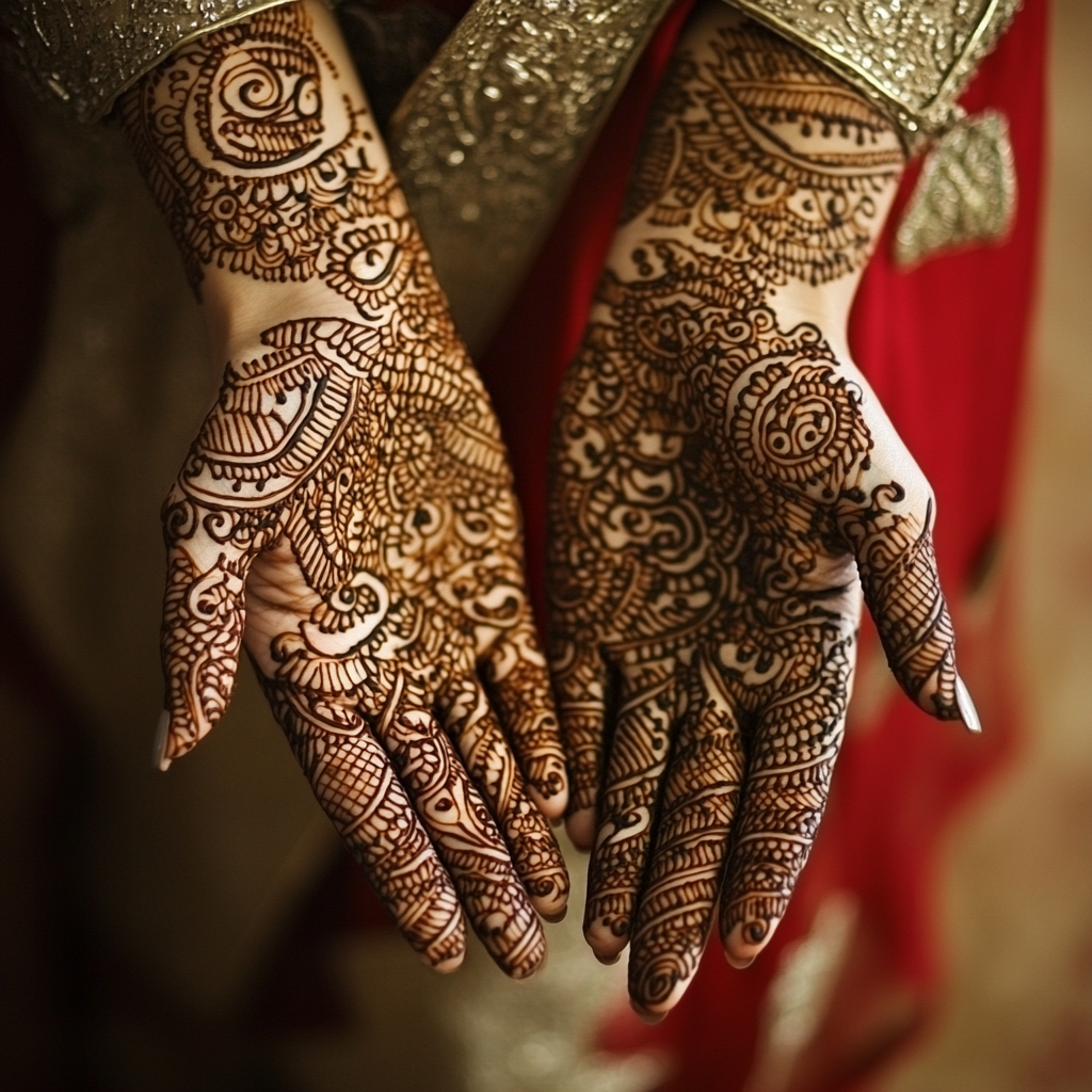 Intricate Indian Bridal Mehndi Patterns