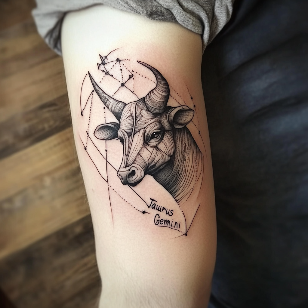 Innovative zodiac sign tattoos