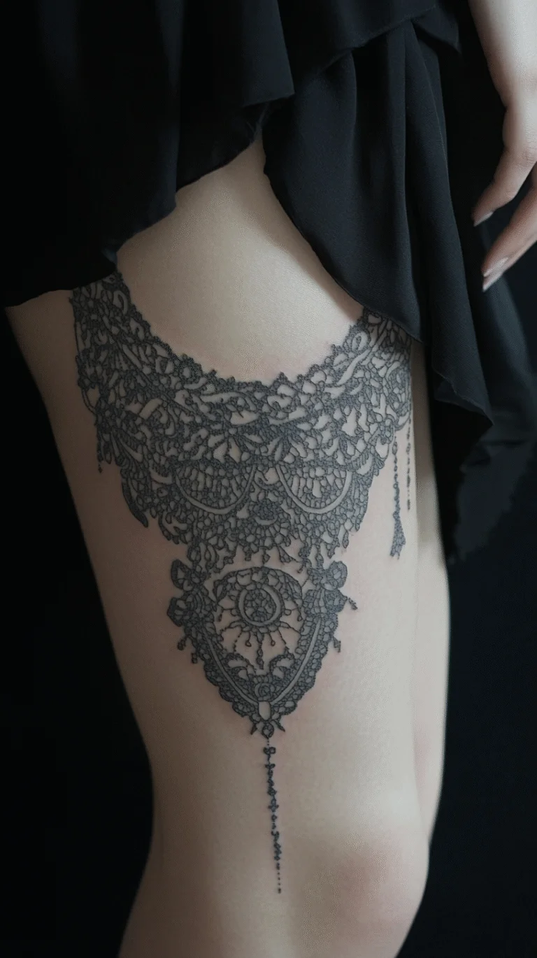 25+ Stunning Upper Thigh Tattoo Ideas: From Delicate Designs to Bold ...