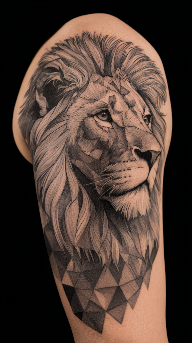 Lion Tattoos: Strength and Courage