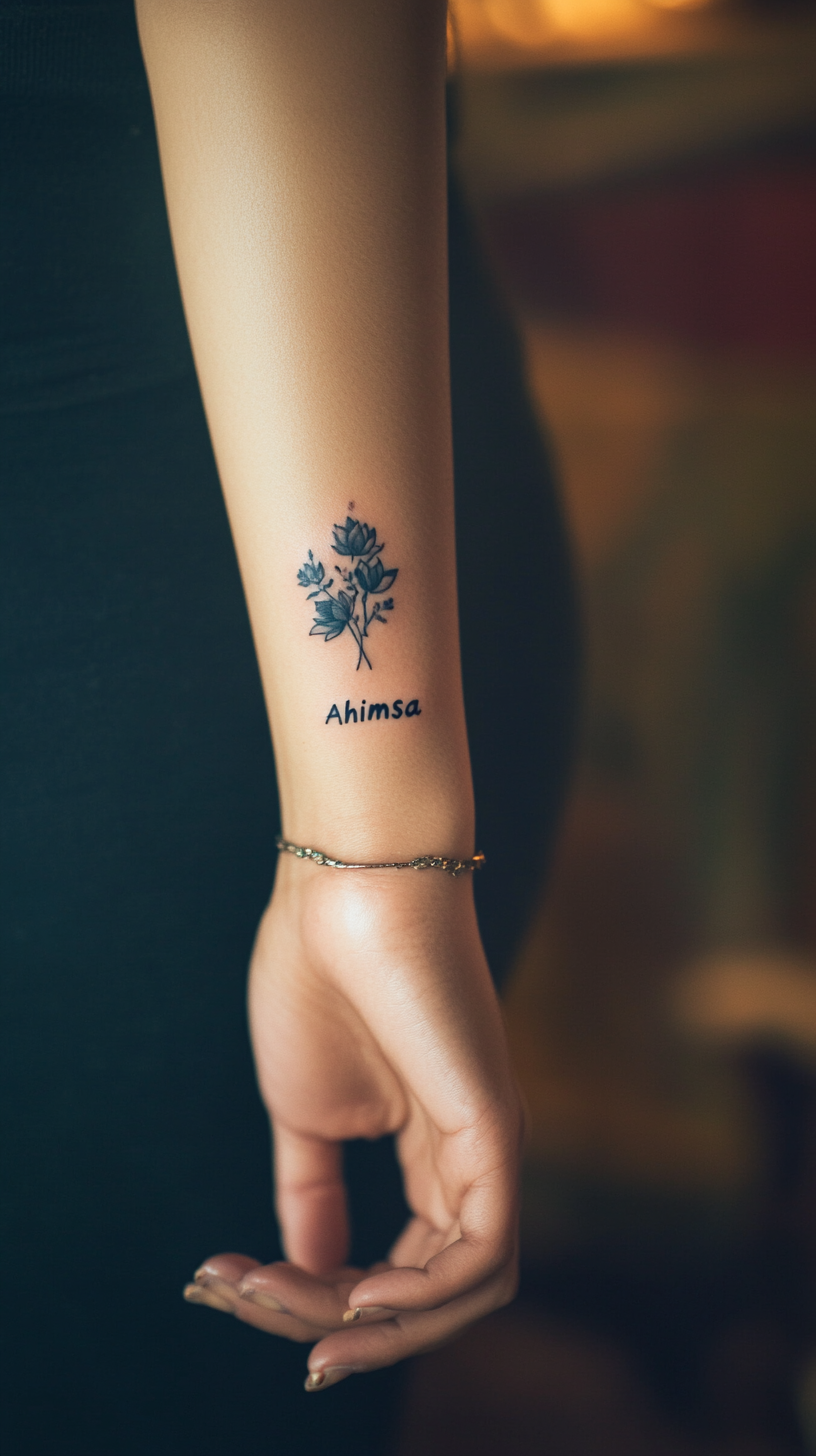 "Ahimsa" Non-Violence Commitment
